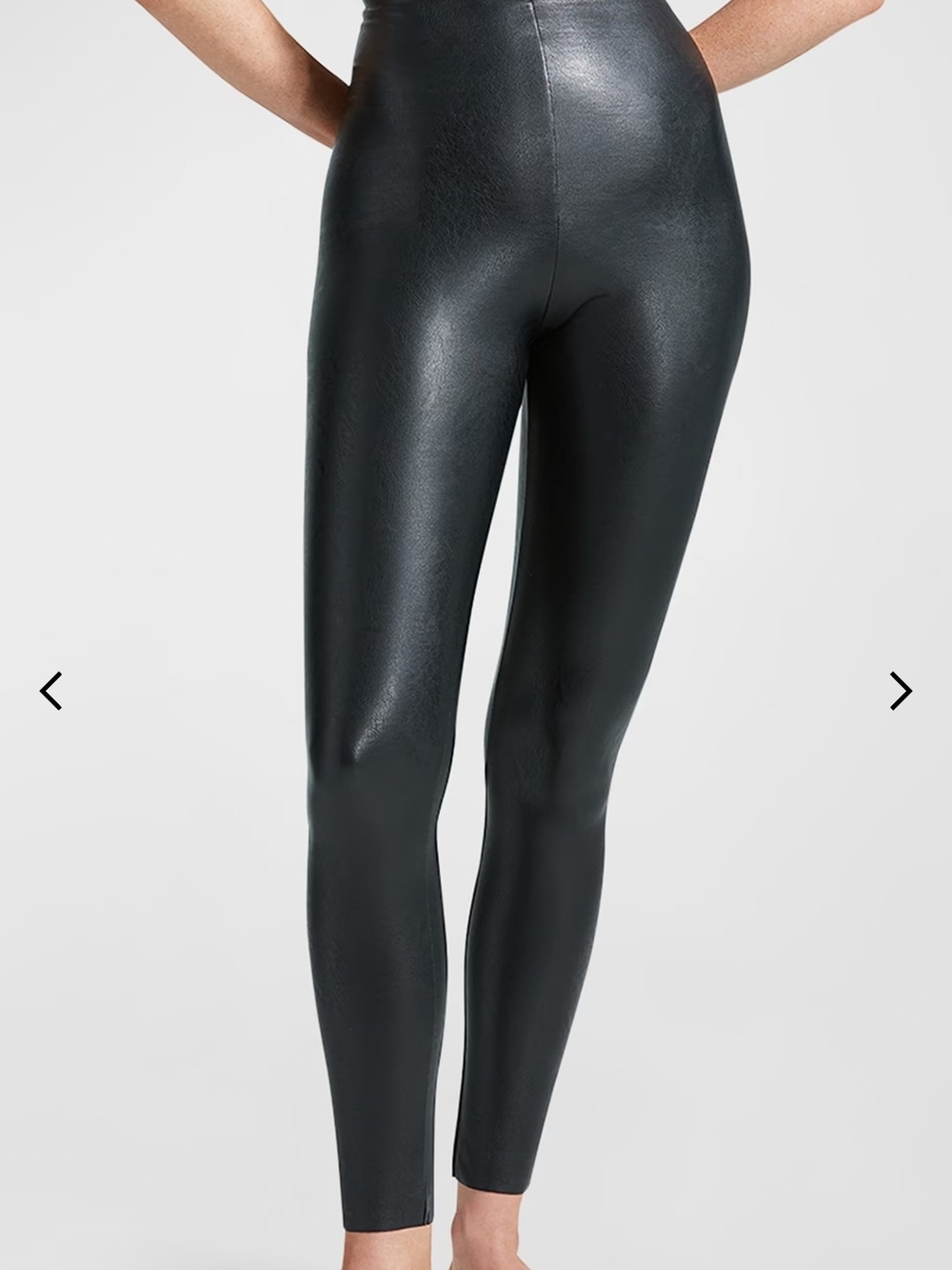 Commando Faux Leather Leggings Black Size XL NWT
